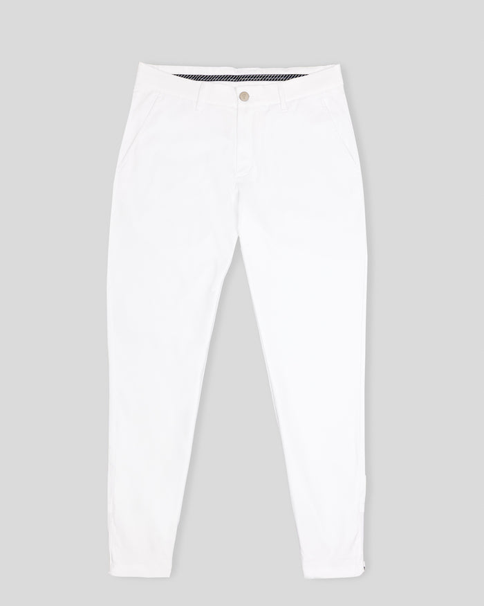 Men's White Golf Jogger