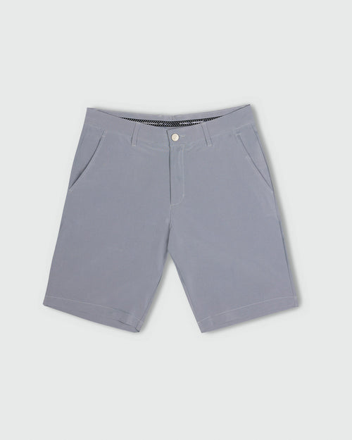 Men's Light Gray Golf Shorts