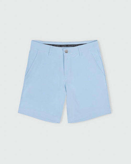 Men's Light Blue Golf Shorts