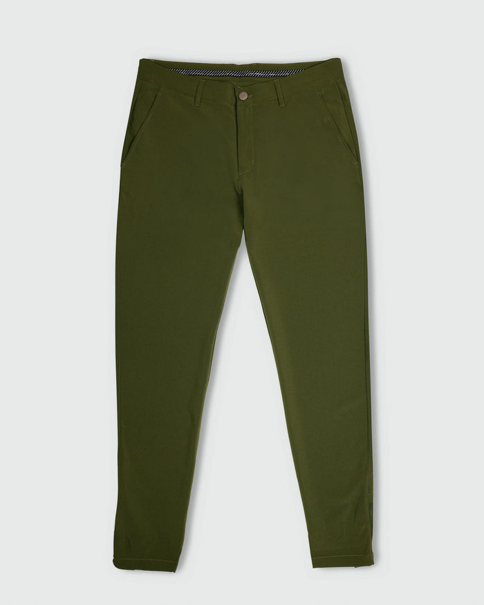 Men's Olive Golf Jogger