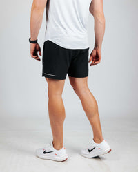 Men's Black Active Shorts w/Liner