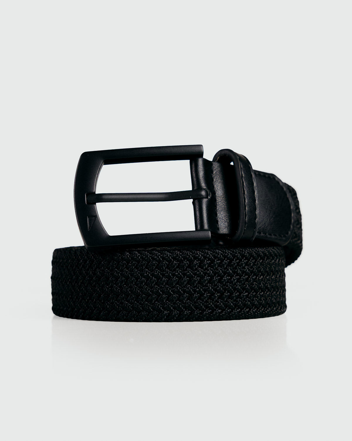 Black Pro Braided Belt