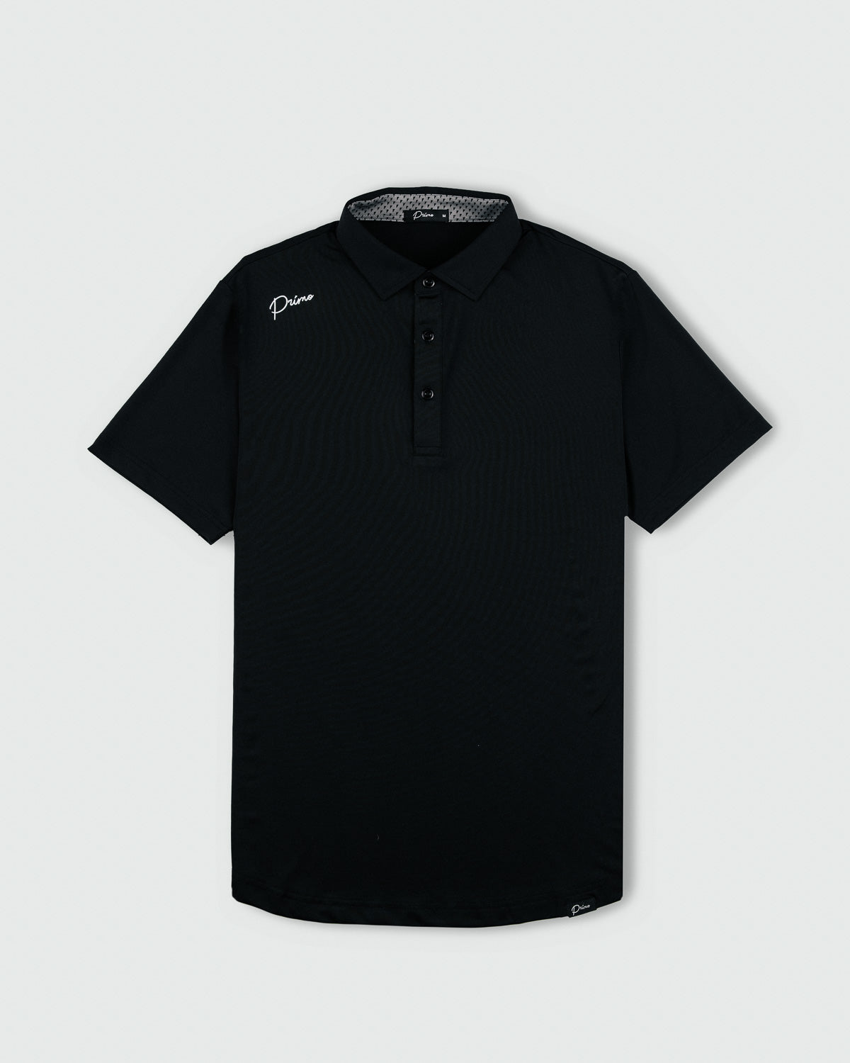 Black Cursive Classic Polo