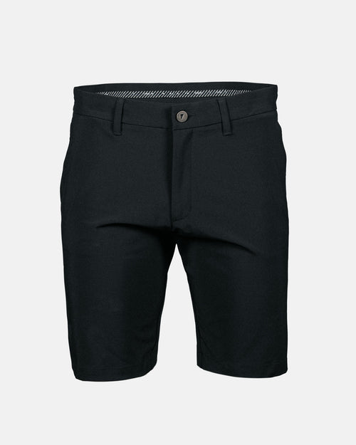 Men's Black Golf Shorts
