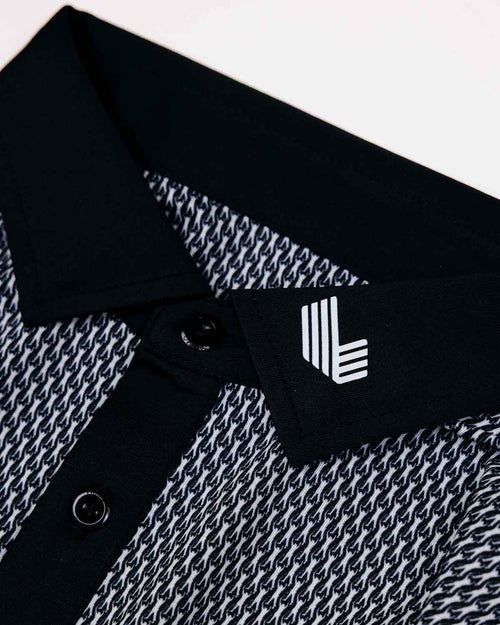 Black HyFlyers Jumpman Polo