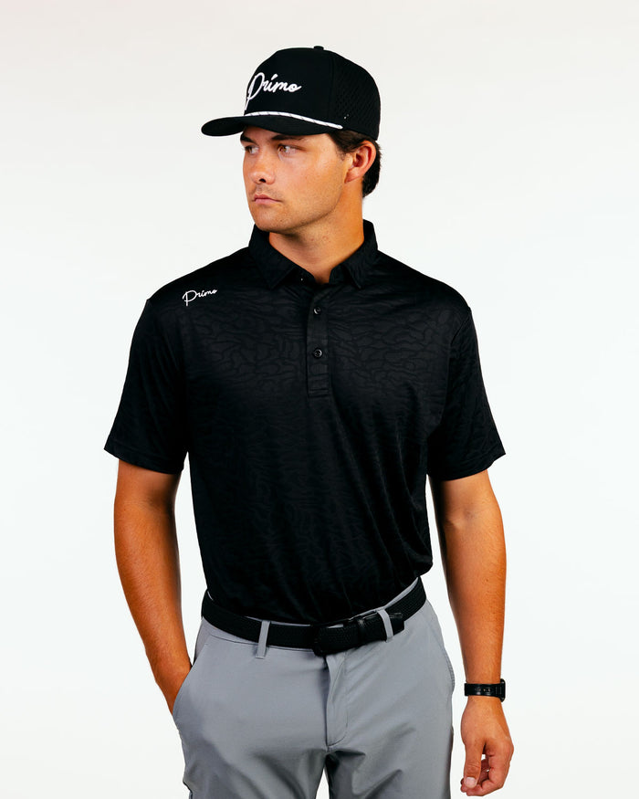 Black Luxe Classic Polo