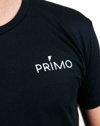 Primo Wordmark Logo Tee - Black