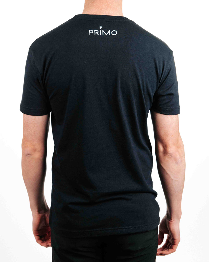 Primo Wordmark Logo Tee - Black