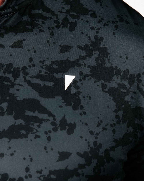 Black Splatter Blade Polo