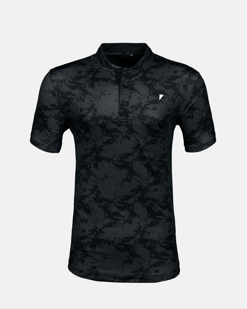 Black Splatter Blade Polo