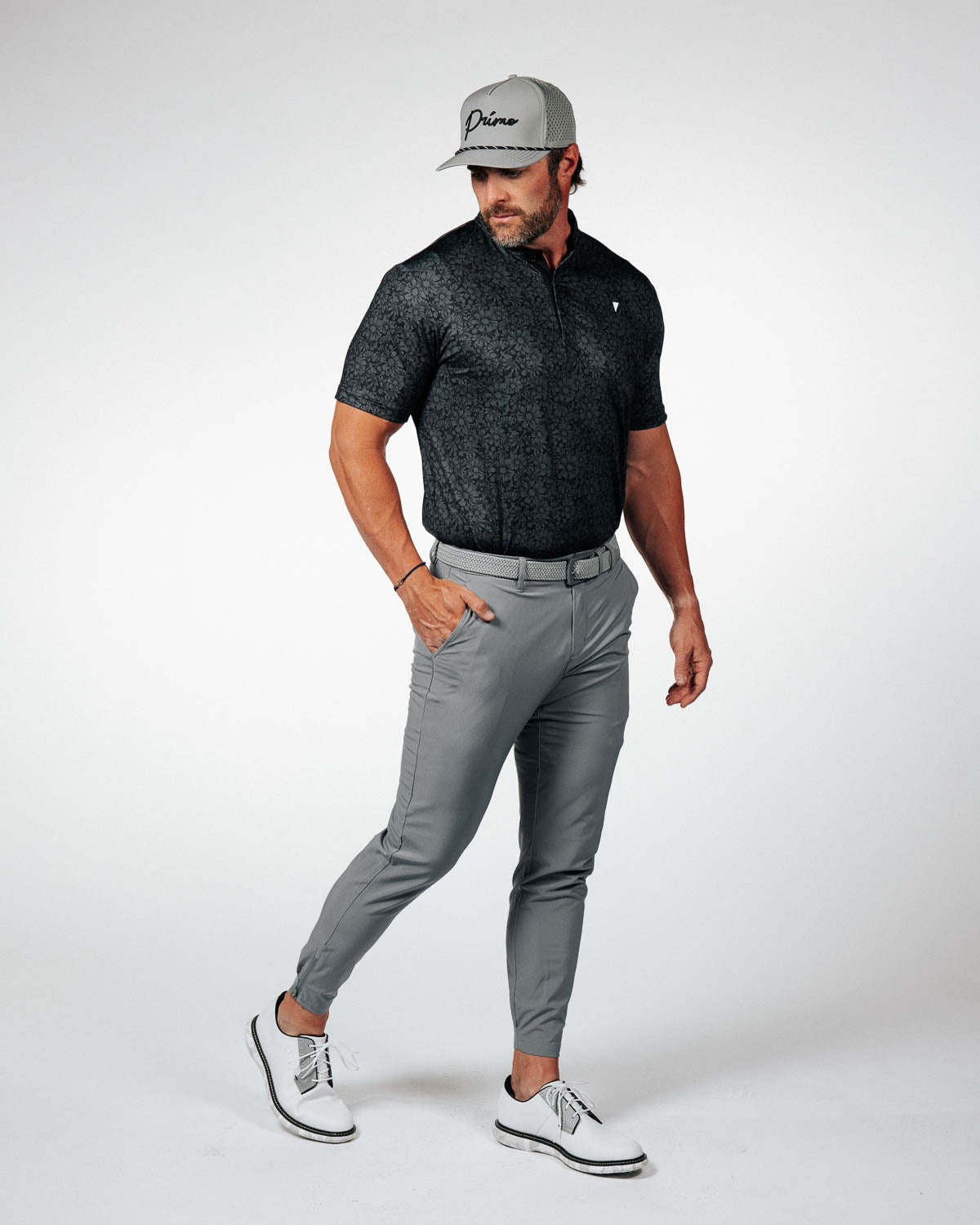 Black Sunflower Blade Polo