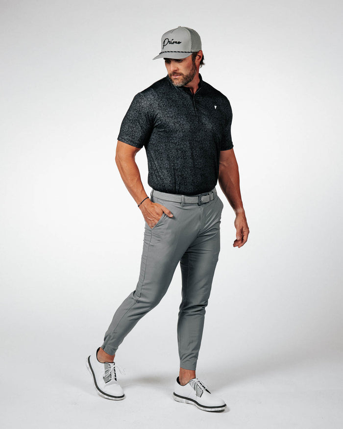 Black Sunflower Blade Polo