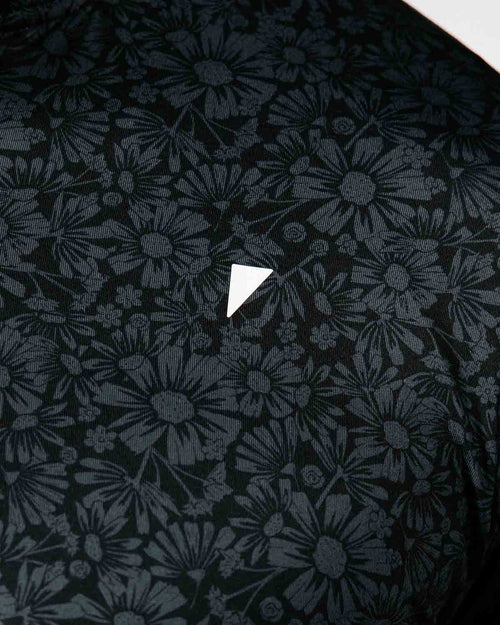 Black Sunflower Blade Polo