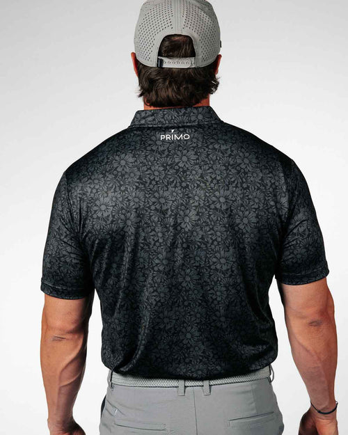 Black Sunflower Blade Polo