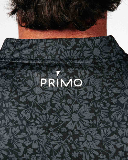 Black Sunflower Blade Polo