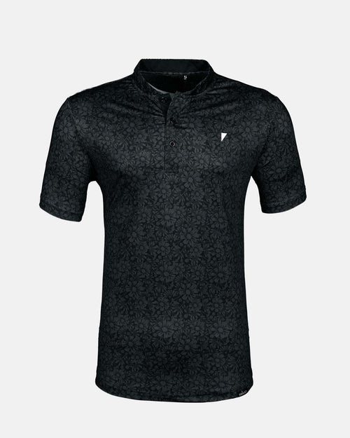 Black Sunflower Blade Polo