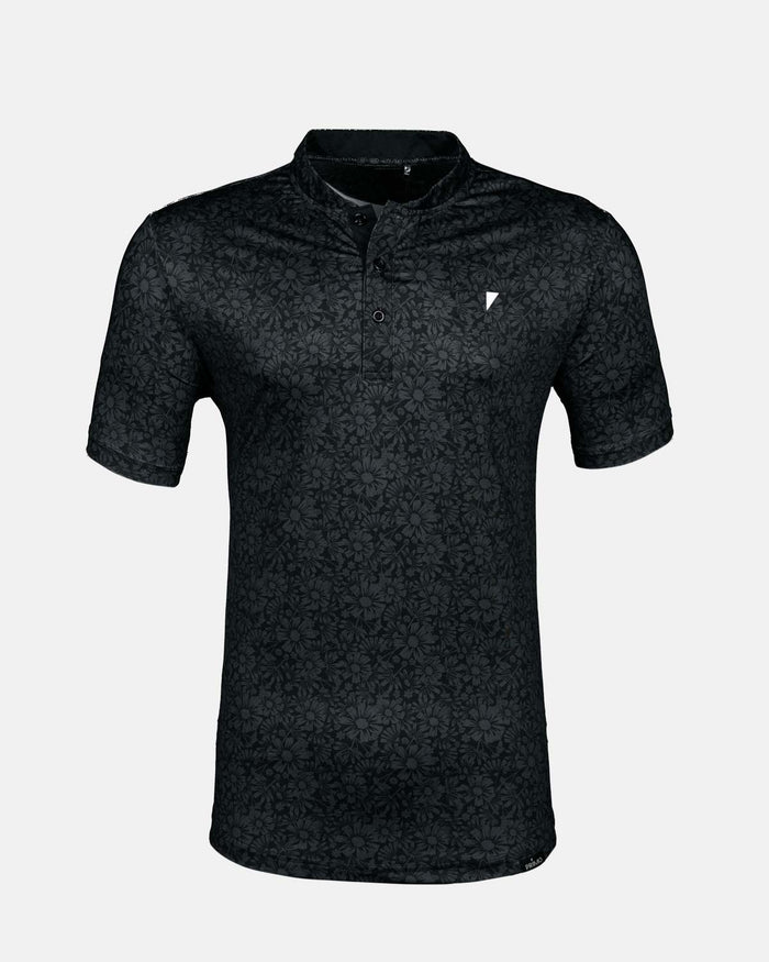 Black Sunflower Blade Polo