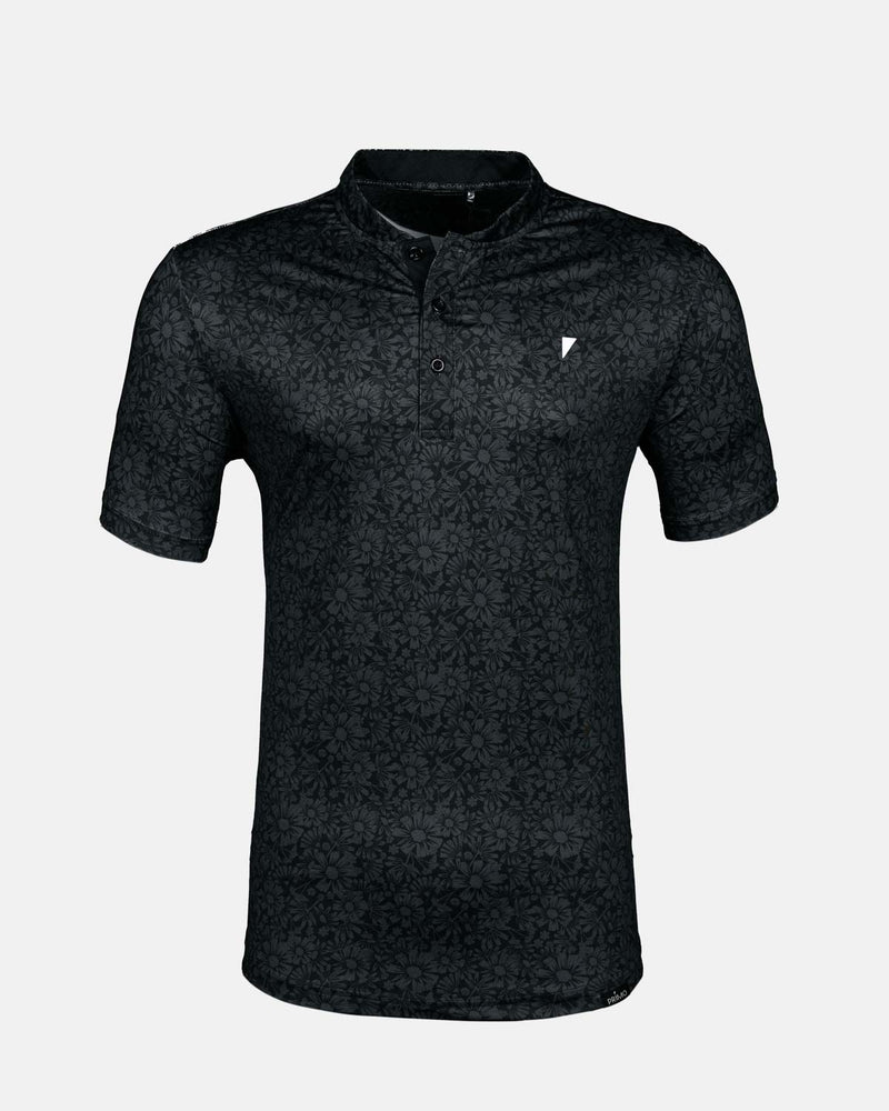 Black Sunflower Blade Polo
