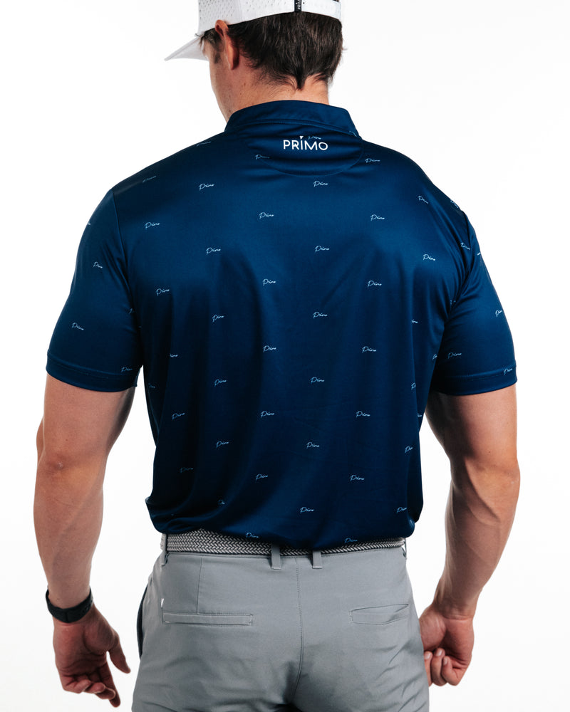 Primo Blade Collar Polo - Primo Repeat Deep Blue