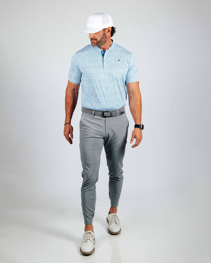 Blue Pebble Blade Polo