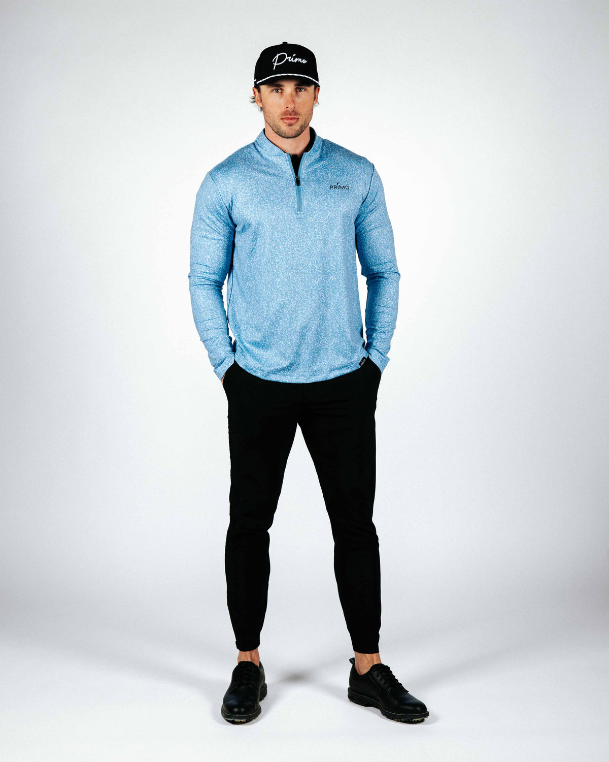 Blue Static Blade Quarter Zip