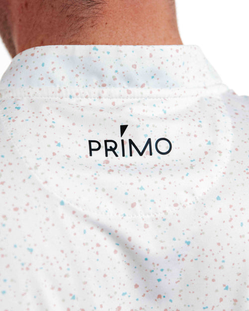 Blade Collar Polo - Cotton Candy primo logo on back side neck