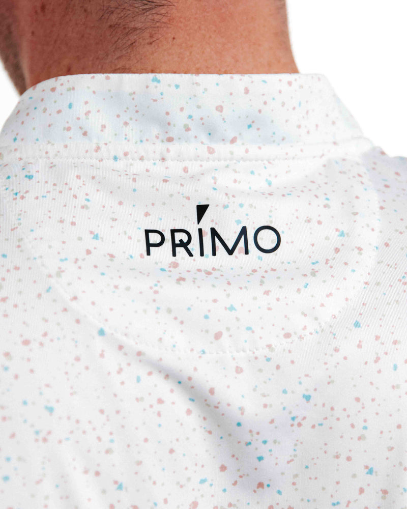 Blade Collar Polo - Cotton Candy primo logo on back side neck