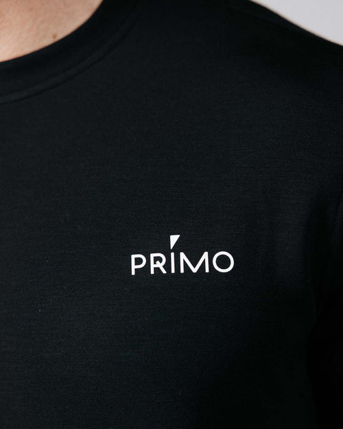 Men's Black Golf Crew Neck