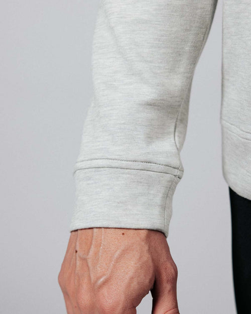 Men's Heather Gray Golf Crew Neck