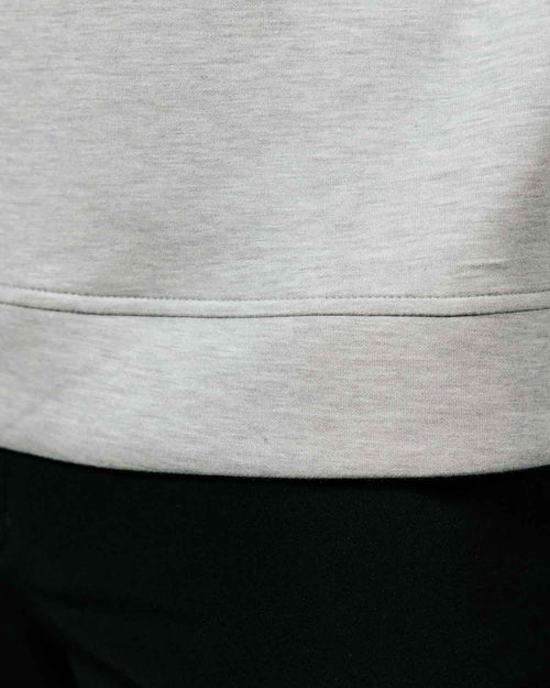 Men's Heather Gray Golf Crew Neck