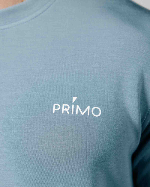 Men's Stone Blue Golf Crew Neck