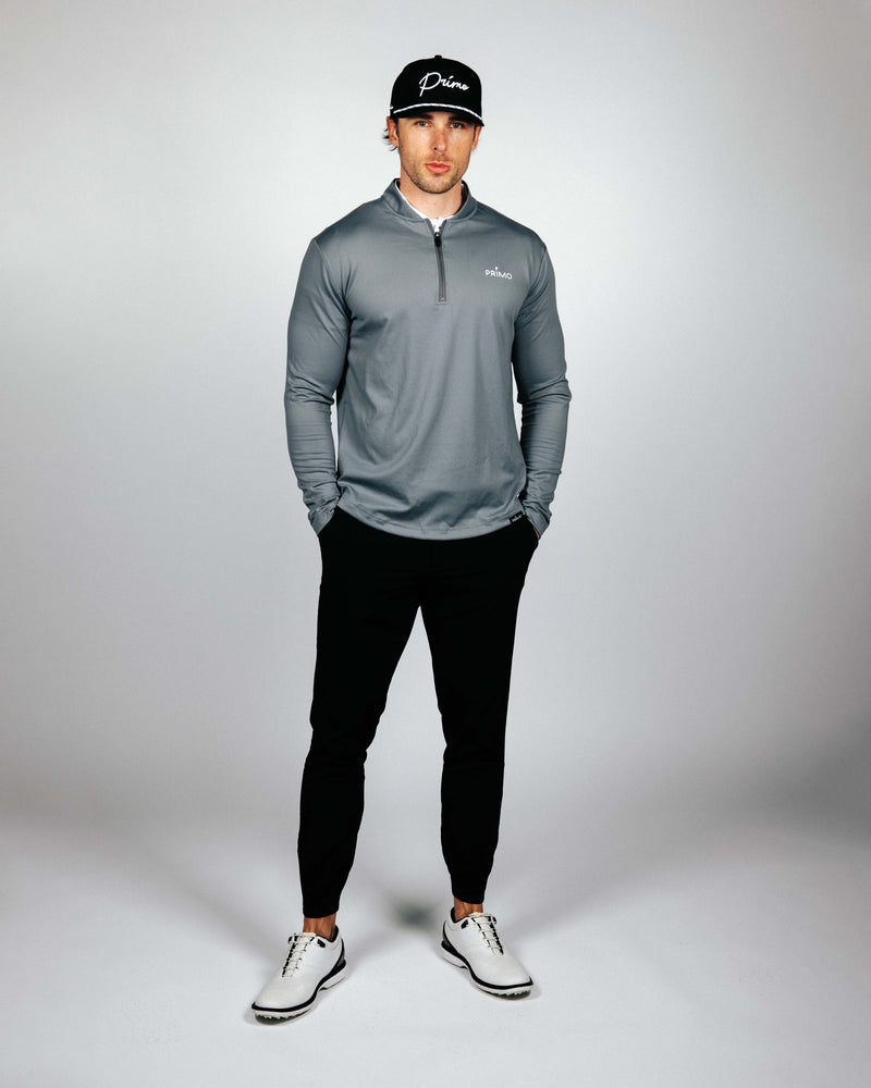 Dark Gray Blade Quarter Zip