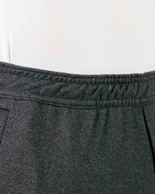 Dark Gray Brushed Rib Knit Jogger