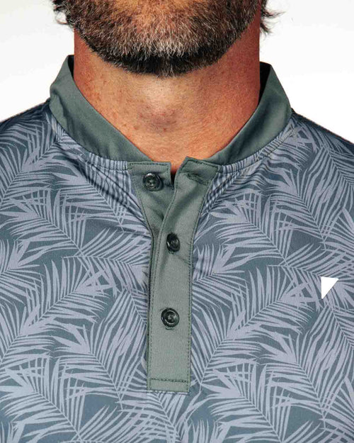 Dark Gray Islander Blade Polo