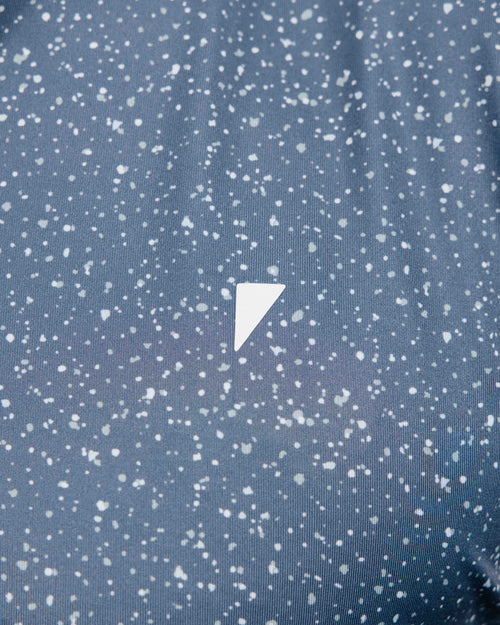 Dusty Blue Speckle Blade Polo