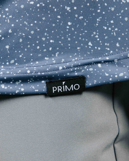 Dusty Blue Speckle Blade Polo