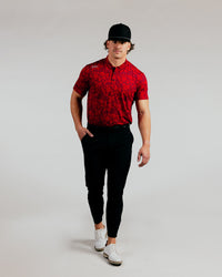 Flame Scape Blade Polo