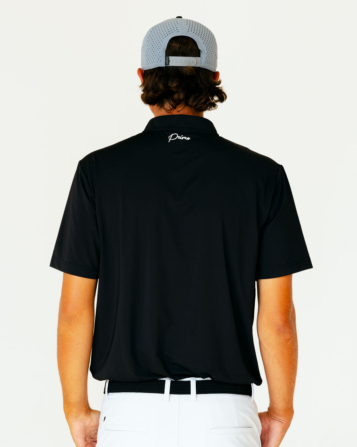 Grant Horvat Essentials Black Blade Polo