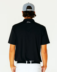 Grant Horvat Essentials Black Blade Polo