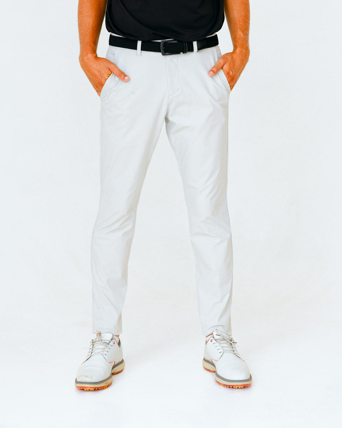 Grant Horvat Essentials Cloud White Traditional Pants