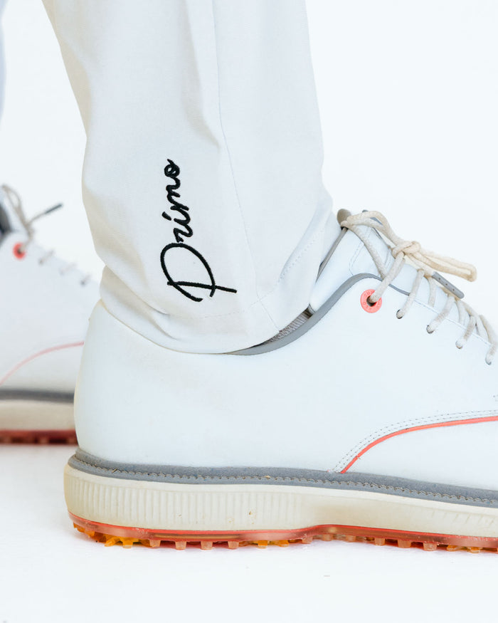 Grant Horvat Essentials Cloud White Traditional Pants