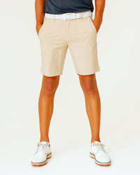 Grant Horvat Essentials Light Khaki Shorts