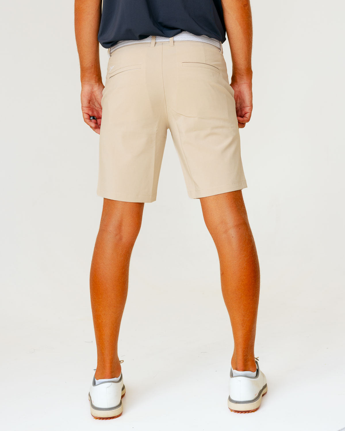 Grant Horvat Essentials Light Khaki Shorts
