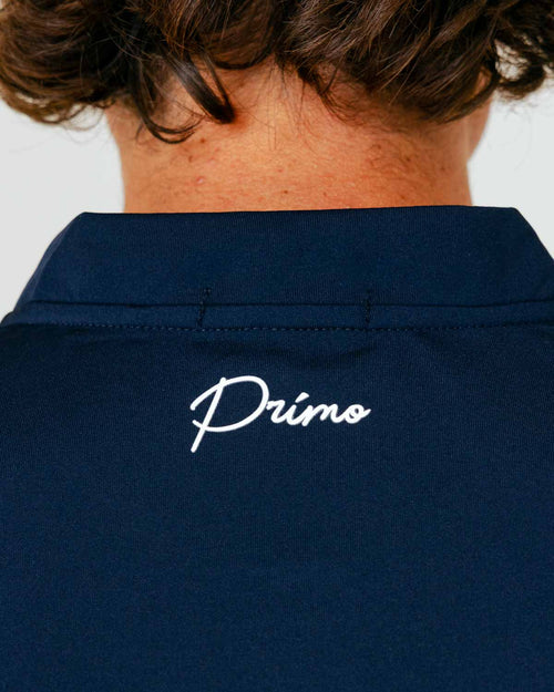 Grant Horvat Essentials Navy Blade Polo