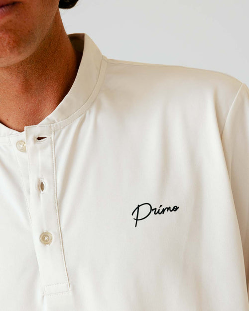 Grant Horvat Essentials Oatmeal Blade Polo