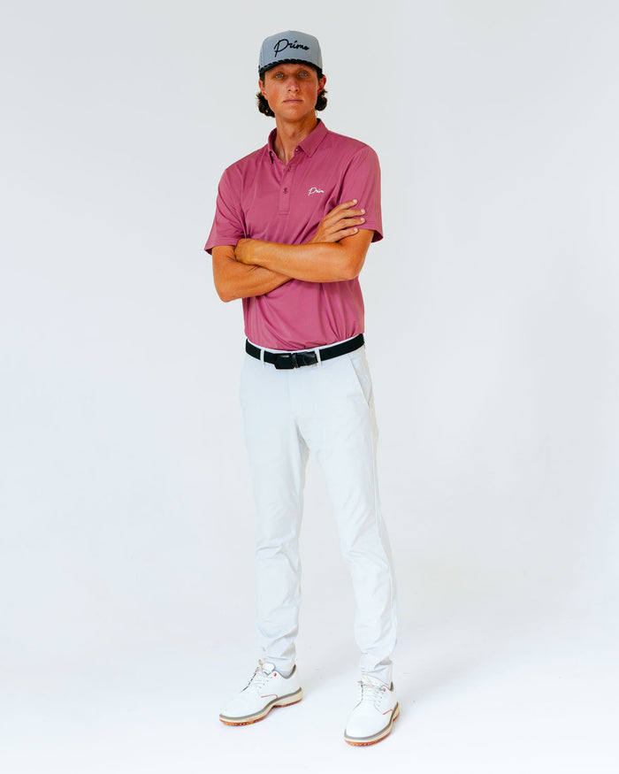 Grant Horvat Essentials Salmon Classic Polo