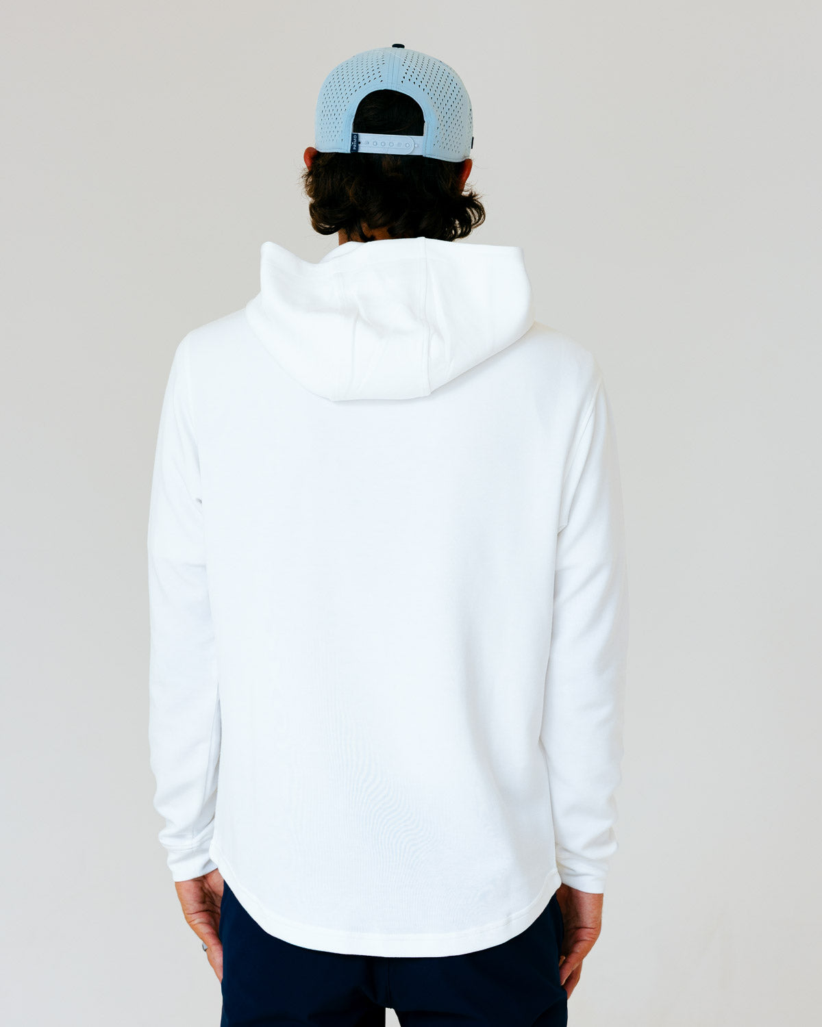 Grant Horvat Essentials White Cloud Hoodie