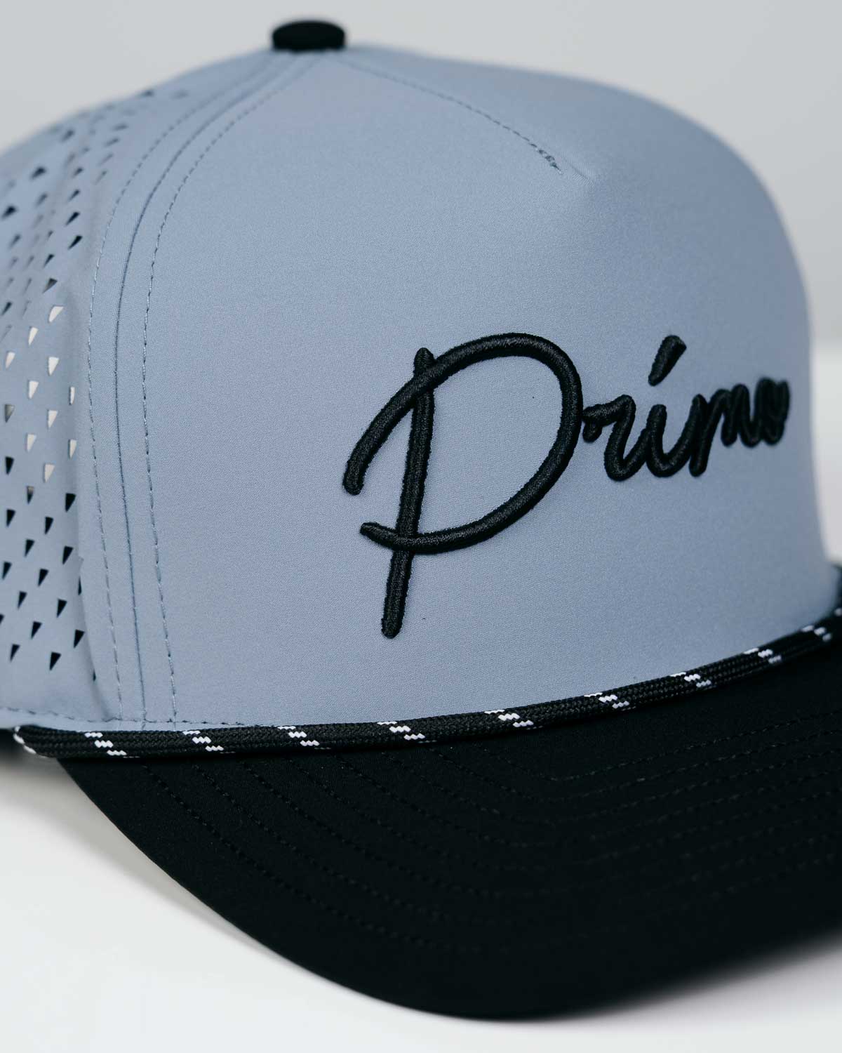 Grant Horvat Essentials Gray | Black Cursive Hat