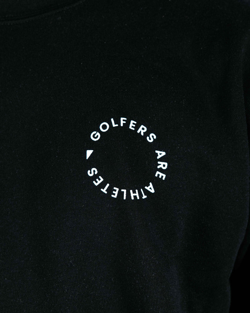 Black Golfers Are Athletes Crew Neck