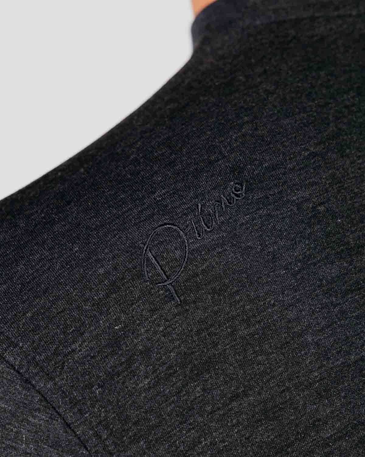 Heather Charcoal Fairway Crew Neck
